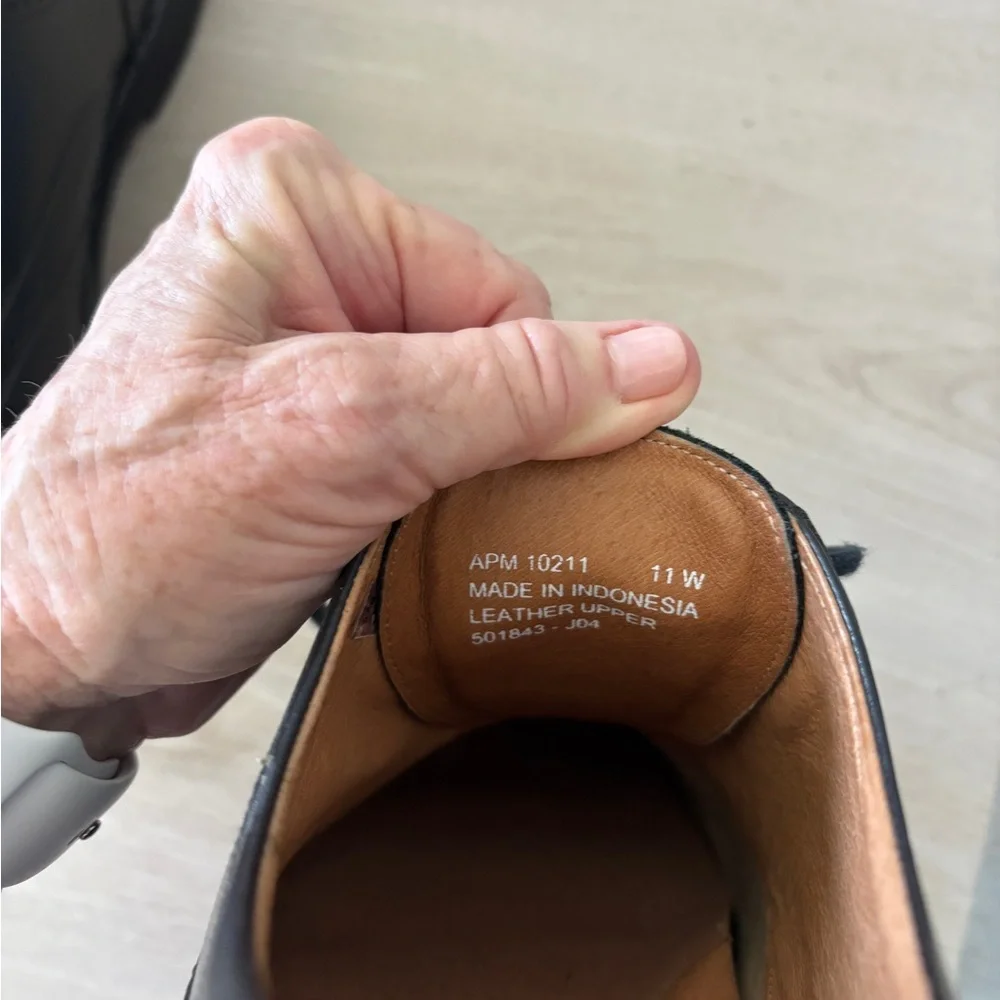Rockport Black Leather Oxford Shoes